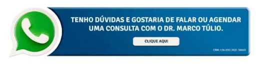 Não existe tamanho ideal do pênis Banner com ícone do WhatsApp, convite para tirar dúvidas ou agendar uma consulta com o Dr. Marco Túlio e botão “Clique aqui”.